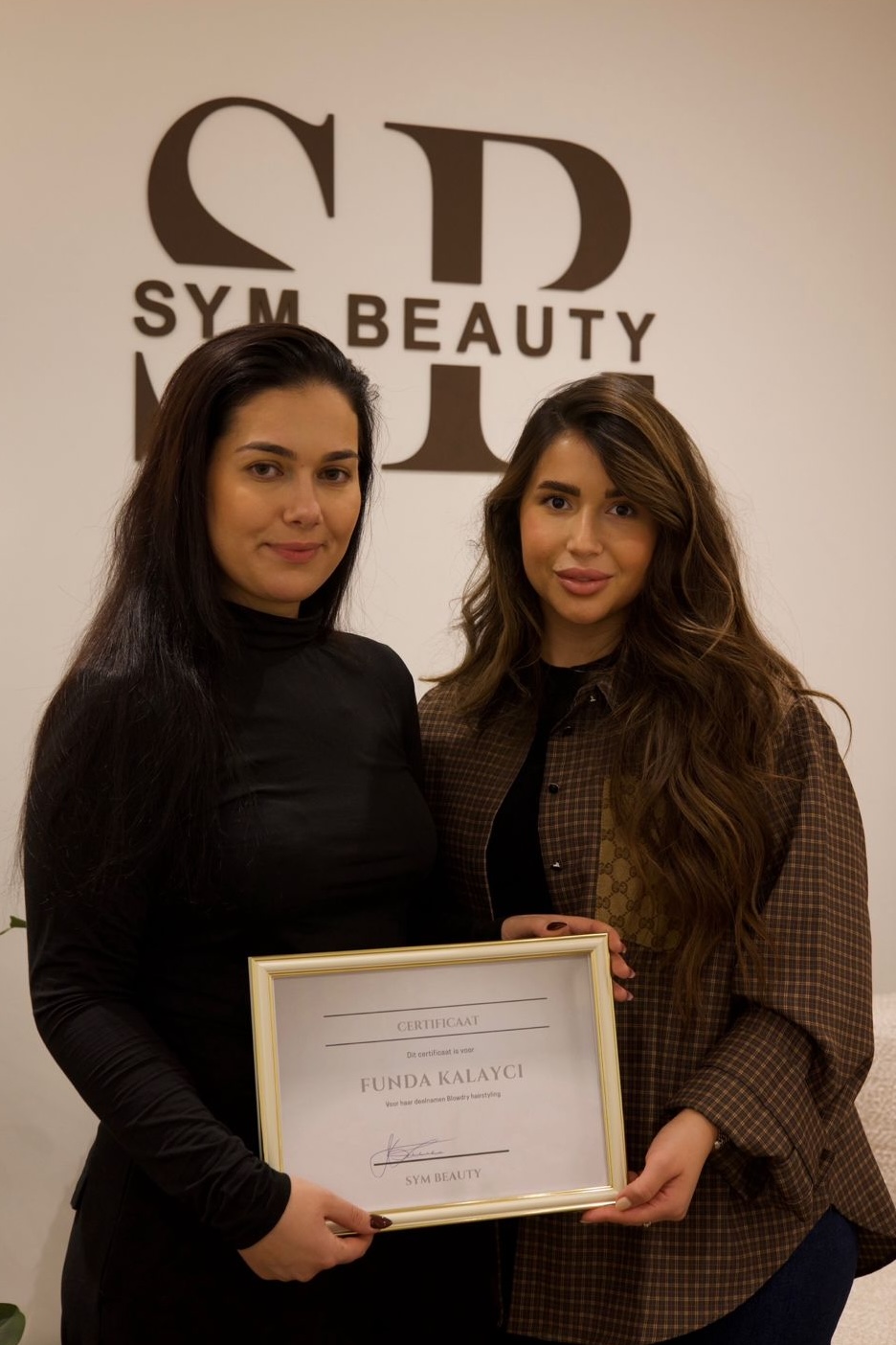 Cursist met certificaat SYM Beauty